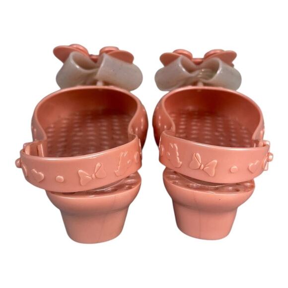 Disney Little Girls Minnie Mouse Pink Plastic Dress Up Pretend Play Heels - Picture 5 of 10